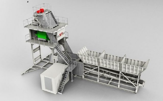 XCMG China High Capacity HZS120VG Concrete Batching Plant 120m3 Good Price for Sale